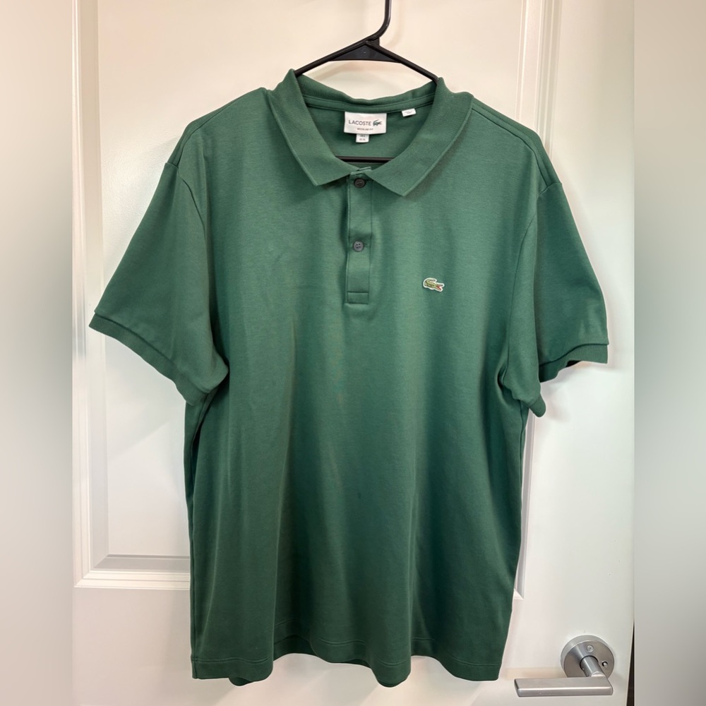 Lacoste Men's Polo Shirt in Forest Green